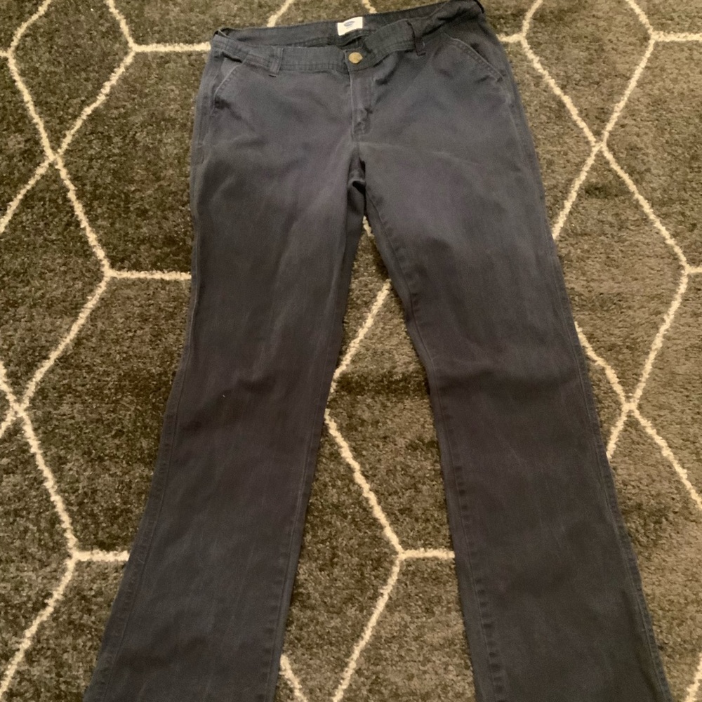 Old Navy 10 Long khaki pants